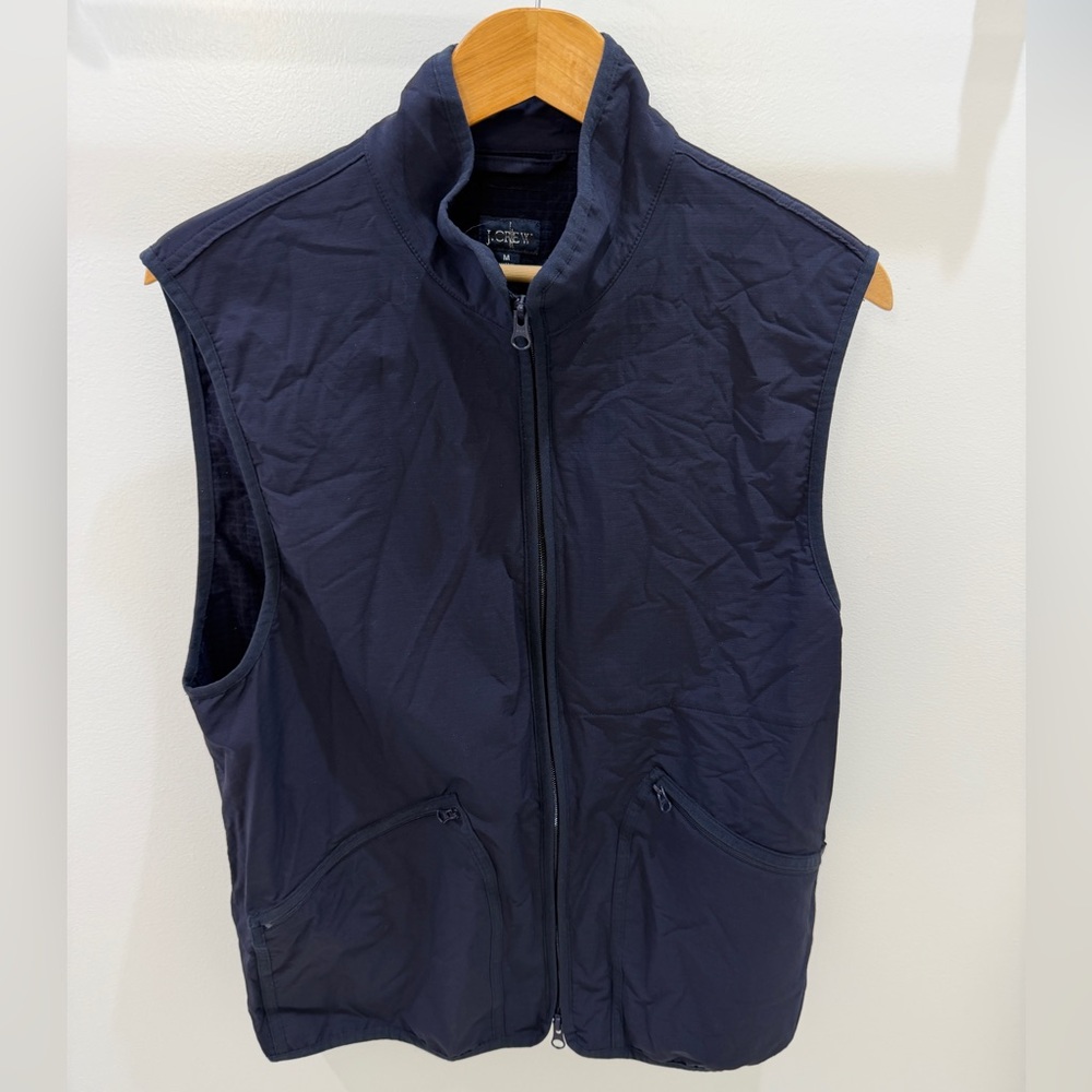 J Crew Navy Vest